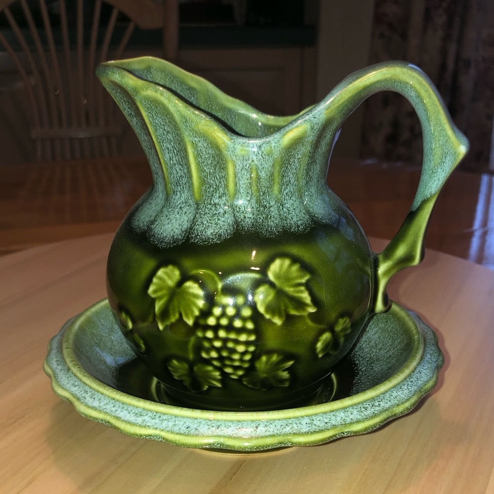 Made in Japan Vintage Small Pitcher and Bowl